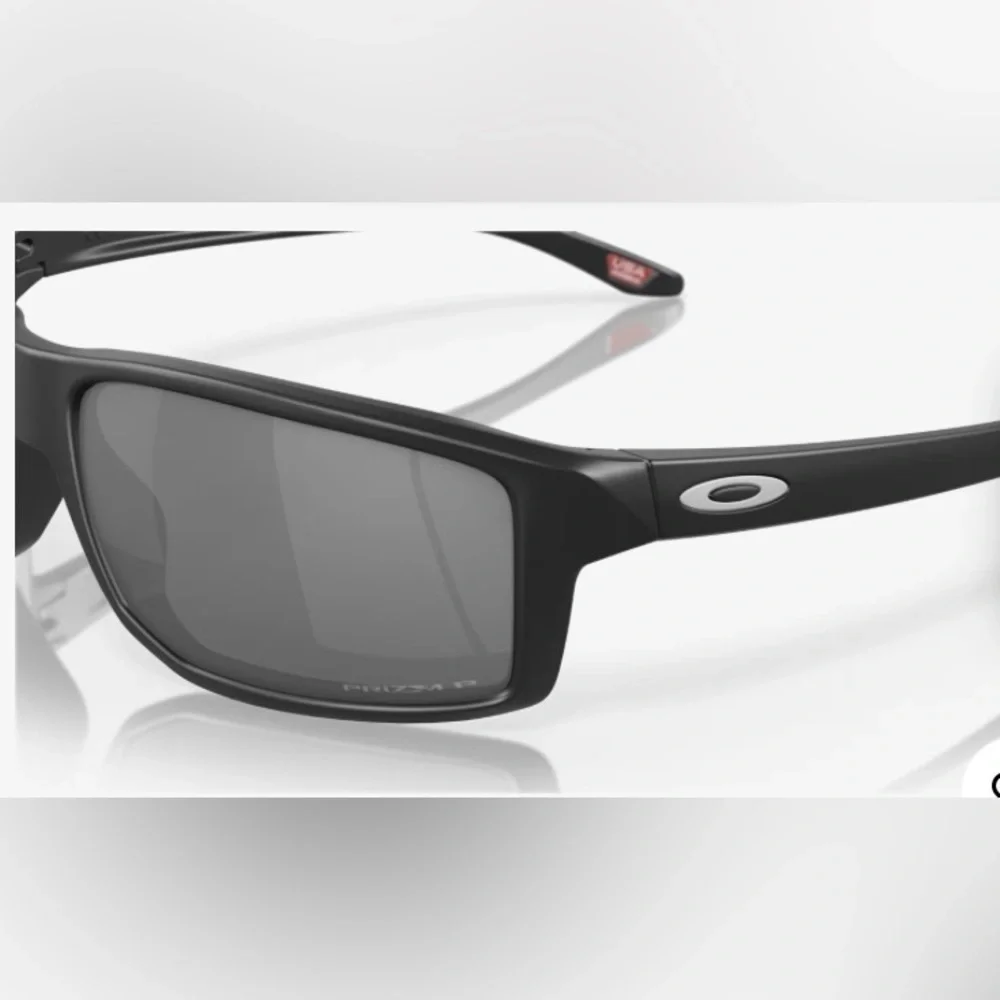 NWOT - Authentic - Oakley Gibston Polarized Sunglasses - Black / Grey - Picture 6 of 16